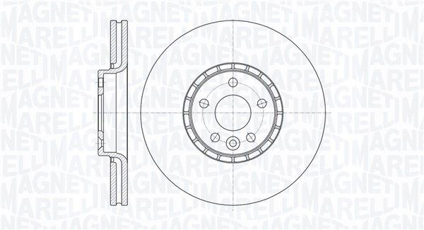 MAGNETI MARELLI Jarrulevy 361302040594